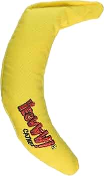 Yeowww Yellow Banana Catnip Toy 2-Pack by Yeowww - American Made