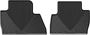 WeatherTech All-Weather Floor Mats W324 2nd Row Black by WeatherTech - American Made