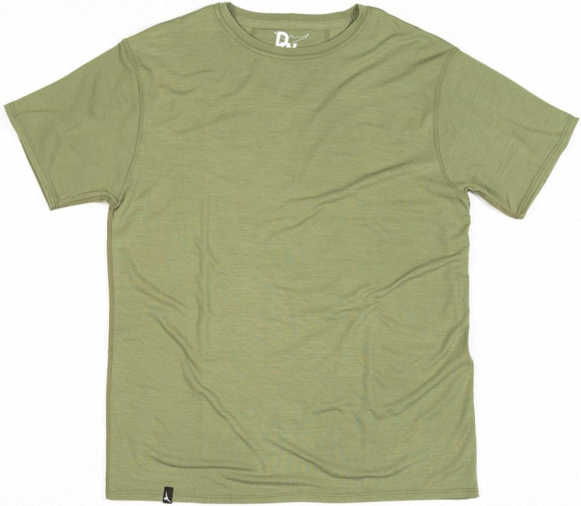 Duckworth Men's Maverick 100 Percent Merino Wool Tee by Duckworth - American Made