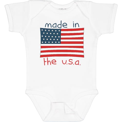 inktastic Made in the U.S.A. Baby Bodysuit Newborn 0020 White D601 by inktastic - American Made