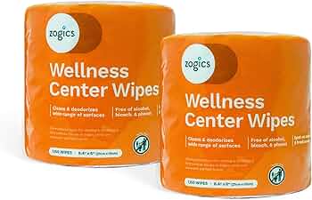 Zogics Wellness Wipes 2300 Count Canister by Zogics - American Made
