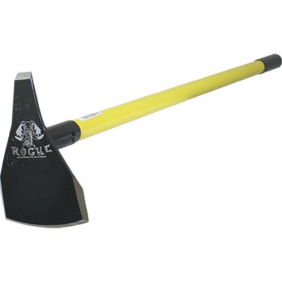 Prohoe Rogue 5.5-Inch Triangle Blade Fire Line Hoe with Fiberglass Handle by Prohoe - American Made