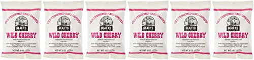 Claey's Old Fashioned Hard Candy Wild Cherry Pack of 6 by Claeys - American Made