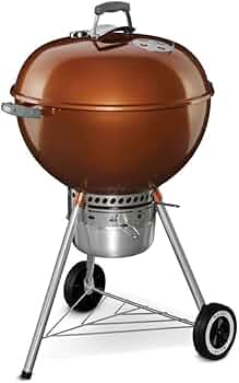 Weber Original Kettle Premium Charcoal Grill 22-Inch Copper by Weber - American Made