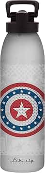 Liberty Bottleworks Capt A Aluminum Water Bottle Made in USA by Liberty Bottleworks - American Made