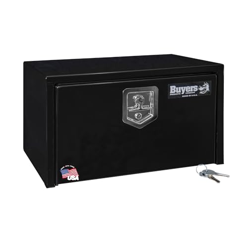 Buyers Products 1703300 Black Steel Underbody Truck Tool Box, 14x16x24 Inch by Buyers Products Company - American Made