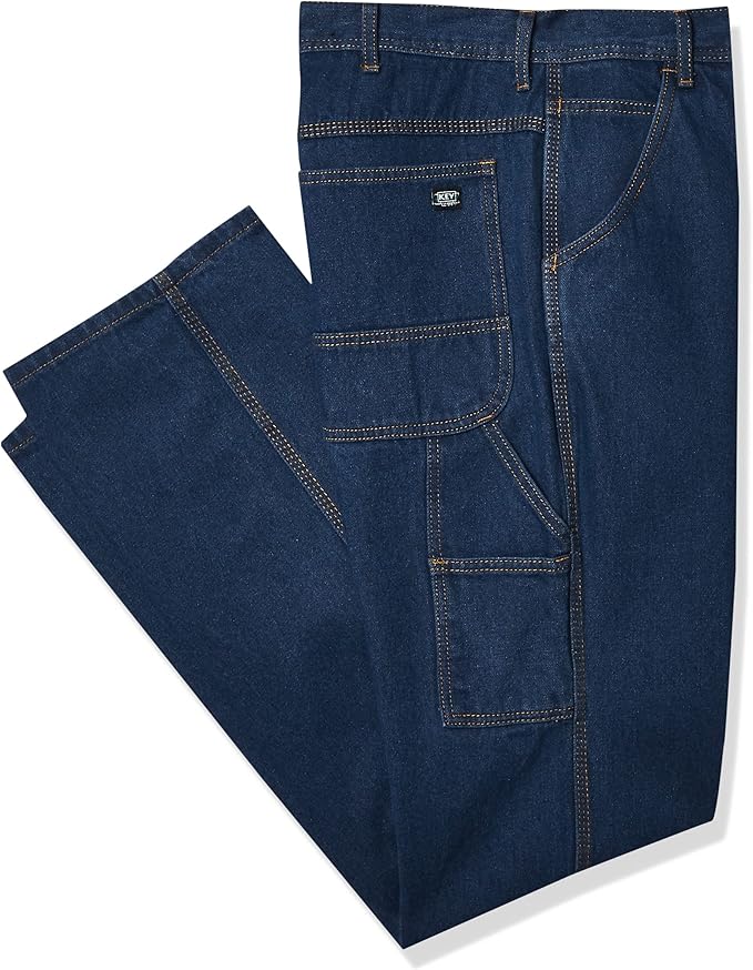 Key Apparel Men's Performance Denim Dungaree by Key Apparel - American Made