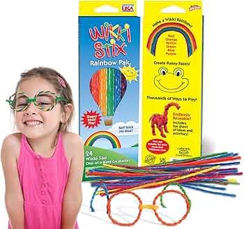 Wikki Stix 8-Color Assortment 48-Piece Waxed Yarn by Wikki Stix - American Made
