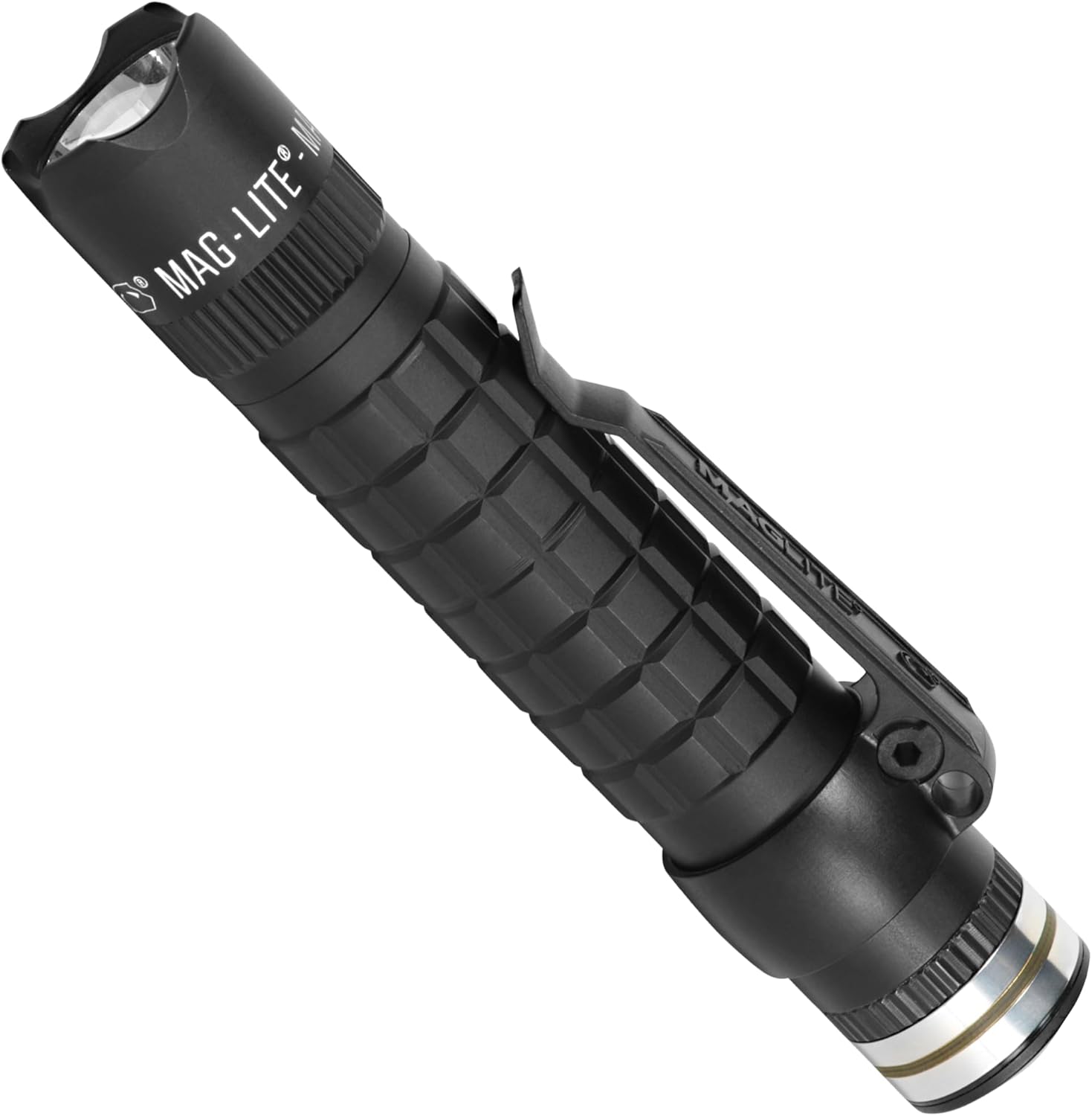 Maglite MAG-TAC Rechargeable LED Flashlight Crowned Bezel by Maglite - American Made