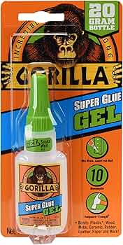 Gorilla Super Glue Gel 20g by Gorilla Glue - American Made