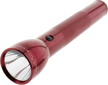 Maglite ML300L LED 3-Cell D Flashlight, Red