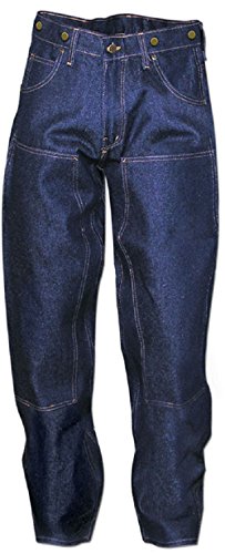 Prison Blues Double Knee Work Jeans (36Wx32L) Blue by Prison Blues - American Made