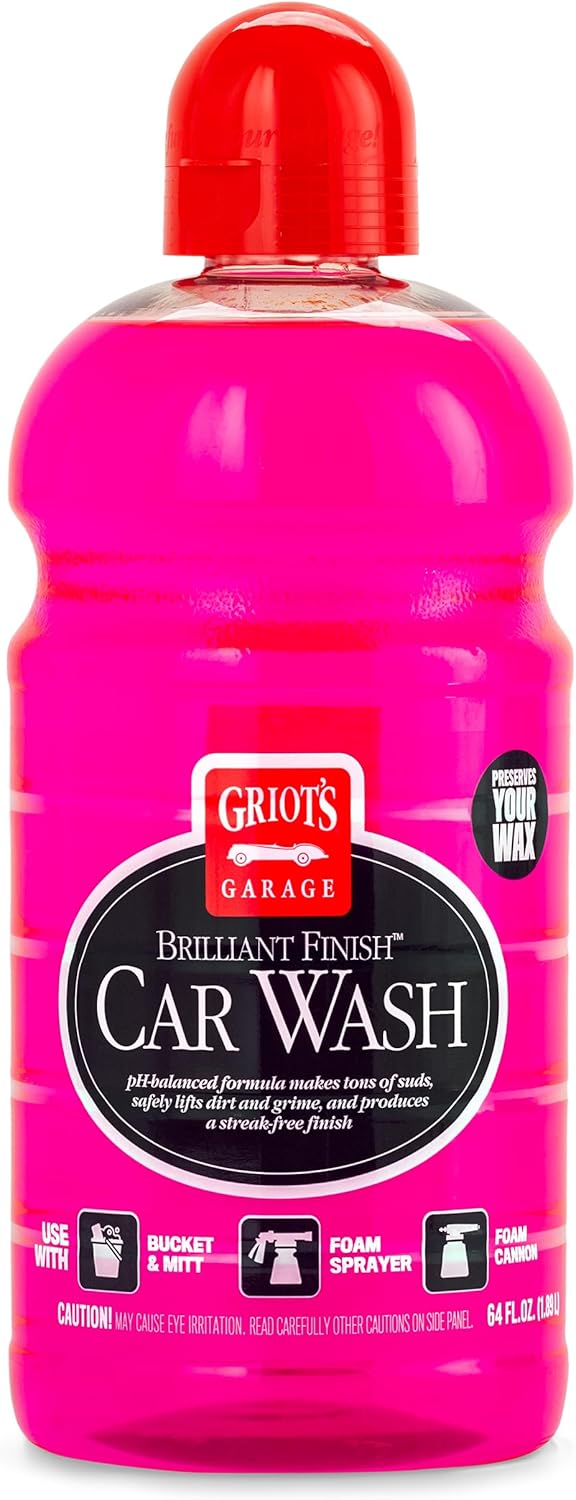Griot's Garage Brilliant Finish Car Wash 64oz by Griot's Garage - American Made