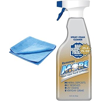 Bar Keepers Friend MORE Spray + Foam Multipurpose Cleaner 25.4 oz by Bar Keepers Friend - American Made