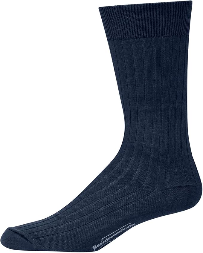 Boardroom Socks Men's Dress Socks, Navy by Boardroom Socks - American Made