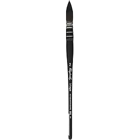 FM Brush Company Blended Synthetic Watercolor Brush Angular by FM Brush Company - American Made