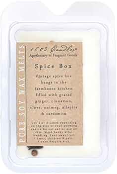 1803 Candles Melters Spice Box Soy Wax Melts by 1803 Candles - American Made