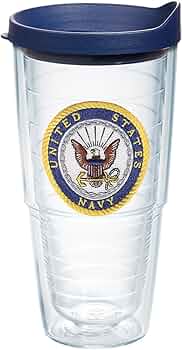 Tervis Navy Logo 24oz Classic Insulated Tumbler by Tervis - American Made