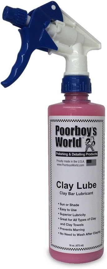 Poorboy's World Detailing Clay Lube 16 oz by Poorboy's World - American Made