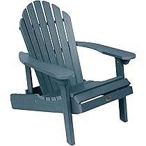 highwood Hamilton Folding Reclining Adirondack Chair Nantucket Blue by Highwood USA - American Made