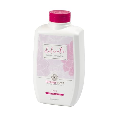 Forever New Delicate Hypoallergenic Liquid Laundry Detergent, Original Scent, 32 oz by Forever New - American Made