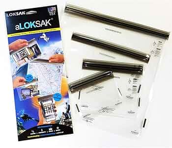 LOKSAK OPSAK Odor-Proof Barrier Bags 7x7 Inch 2-Pack by LOKSAK - American Made