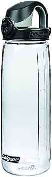 On The Fly Water Bottle 24oz Clear Blue by Nalgene - American Made