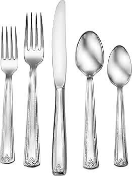 Liberty Tabletop Prestige 45-Piece Flatware Set for 8 by Liberty Tabletop - American Made
