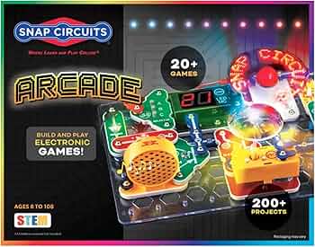 Snap Circuits Arcade Electronics Exploration Kit by Elenco Electronics - American Made
