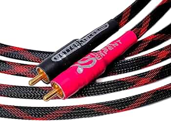 Better Cables Silver Serpent Anniversary Edition RCA Cables 10 Feet Stereo Pair by Better Cables - American Made