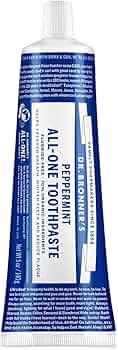 Dr. Bronner's All-One Toothpaste, Peppermint, 5 oz by Dr. Bronner's - American Made