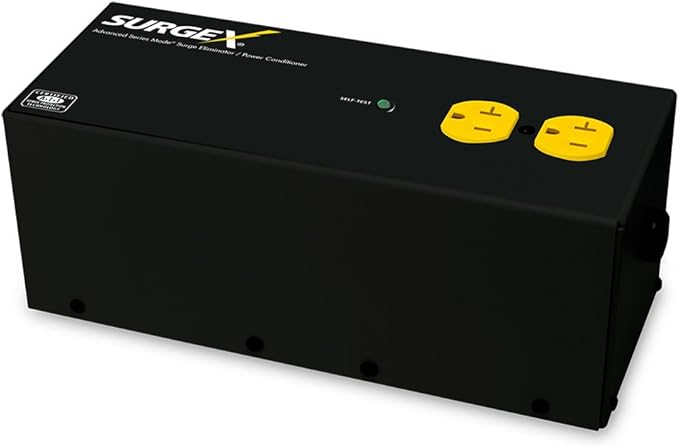 SurgeX SA-20 Standalone Surge Eliminator 120 Volt 20 Amp by SurgeX - American Made
