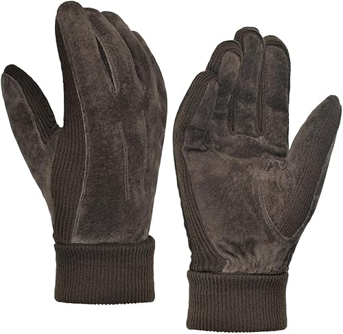 The Buffalo Wool Co. Extreme Gear Gloves, Bison Merino Blend by The Buffalo Wool Co. - American Made