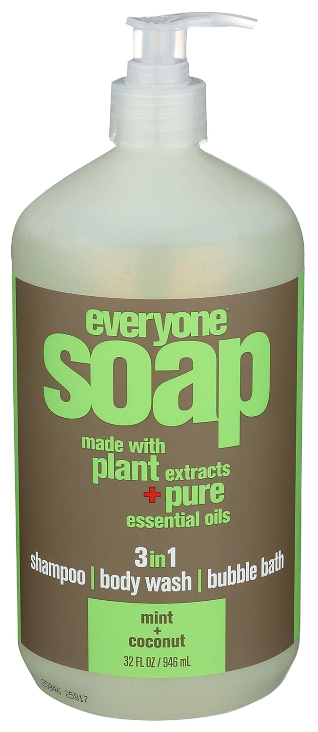 Everyone Hand Soap Mint Coconut 32 oz by EO Products - American Made