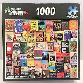 White Mountain Puzzles Best Sellers 1000 Piece Jigsaw Puzzle by White Mountain Puzzles - American Made