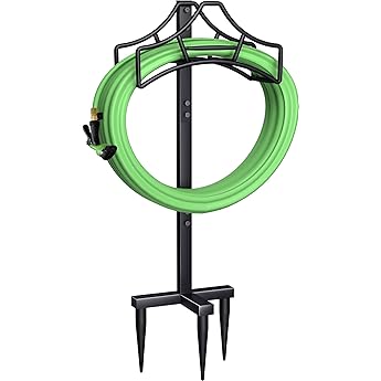 Panacea 89023 Garden Hose Stand Black by Panacea Products - American Made