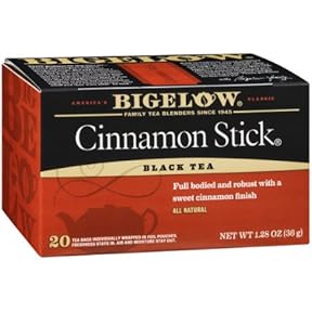 Charleston Tea Garden Cinnamon Spice Pyramid Teabags 12 Count by Charleston Tea Garden - American Made