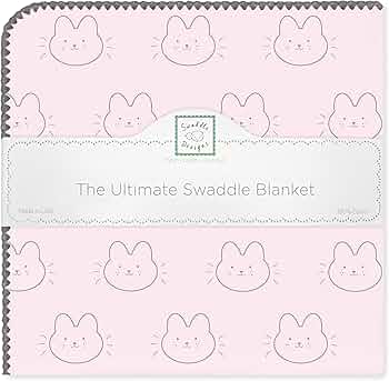 SwaddleDesigns Marquisette Swaddling Blanket Muslin Cotton Stars by SwaddleDesigns - American Made