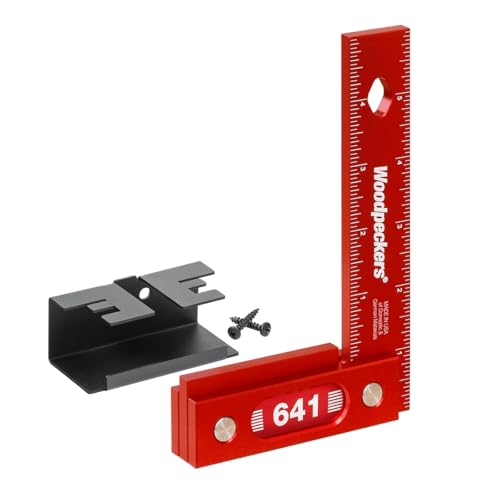 Woodpeckers Precision Square 6-Inch Woodworking Square by Woodpeckers - American Made