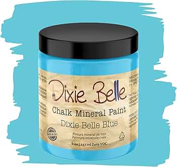 Dixie Belle Paint Chalk Finish Furniture Paint Blue 8oz by Dixie Belle Paint - American Made