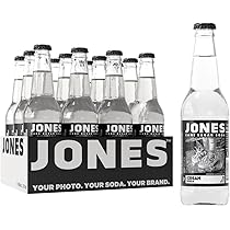 Jones Soda Cream Soda — 12 oz Glass Bottles 12-Pack by Jones Soda - American Made