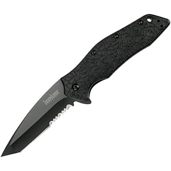 Kershaw Blur 1670TSTBW Tanto BlackWash Folding Knife by Kershaw - American Made