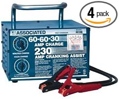 Associated Equipment 6010B Heavy Duty Portable Battery Charger 6/12/24V by Associated Equipment - American Made