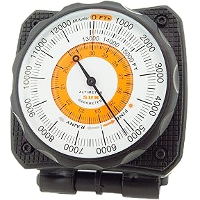 Sun Company AltiPort - Detachable Windshield and Dashboard Altimeter and Barometer by Sun Company - American Made