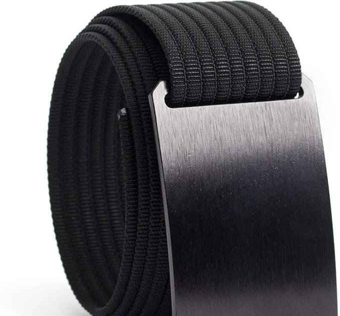 GRIP6 Mens Casual Belt Slim Minimalist by GRIP6 - American Made