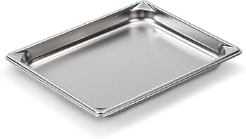 Vollrath SuperPan V Stainless Steel Half Size Steam Table Pan by Vollrath - American Made