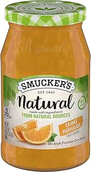 Smucker's Natural Orange Marmalade 17.25 oz by Smucker's - American Made