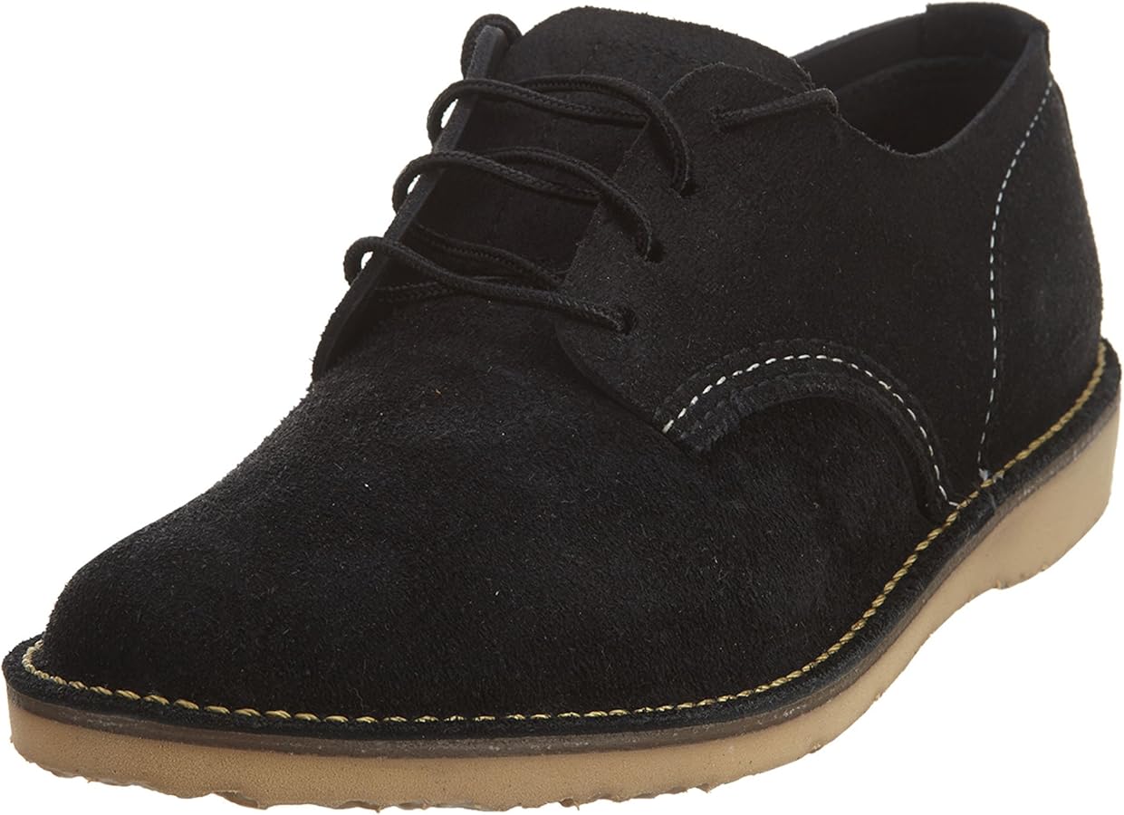 Red Wing Heritage Men's Weekender Oxford, Black Suede by Red Wing Heritage - American Made