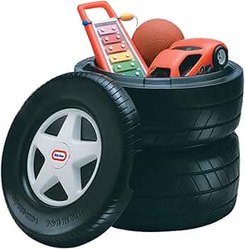 Little Tikes Classic Racing Tire Toy Chest by Little Tikes - American Made