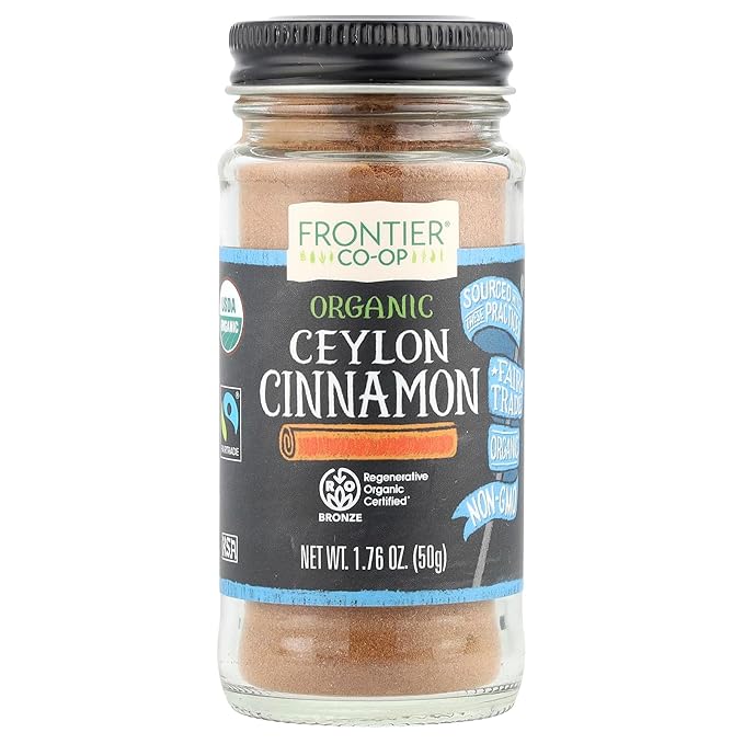 Frontier Co-op Organic Cinnamon Ground 1.76 oz by Frontier Co-op - American Made